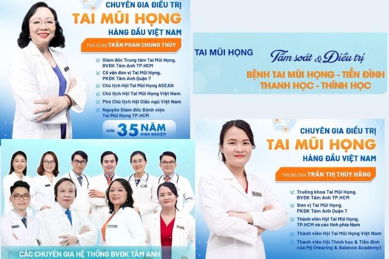 bác sĩ khám tai mũi họng quận 8