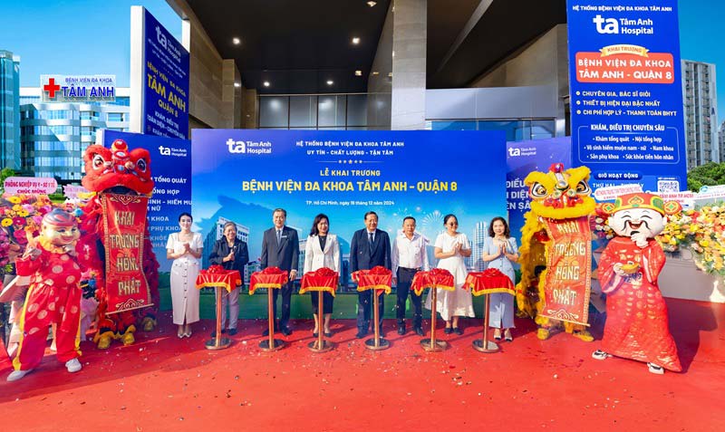 Bệnh viện Đa khoa Tâm Anh - Quận 8 khai trương
