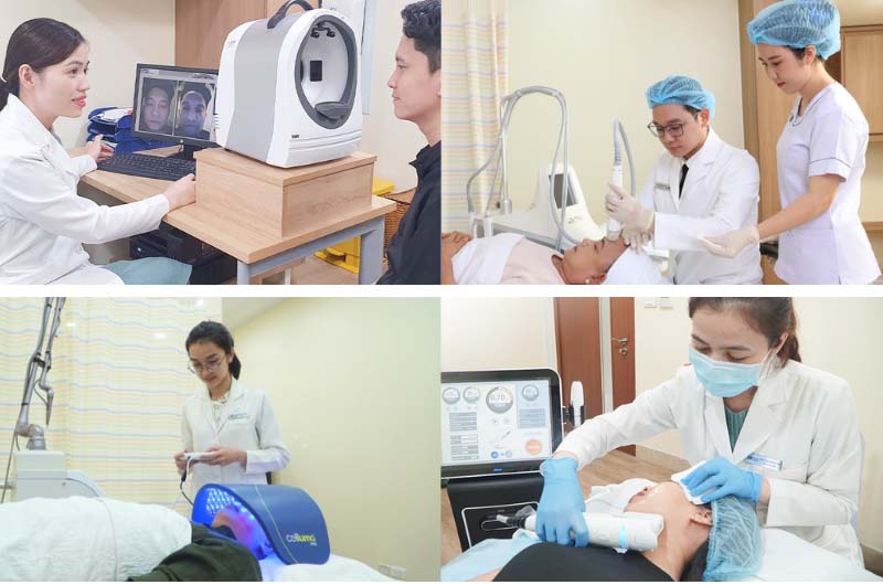 Công nghệ điều trị da liễu hiện đại hàng đầu