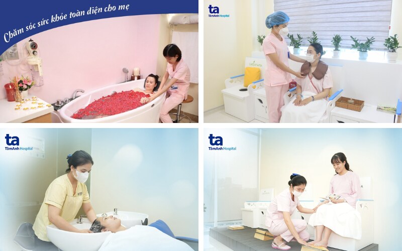 dịch vụ thư giãn giúp nhanh phục hồi sau sinh