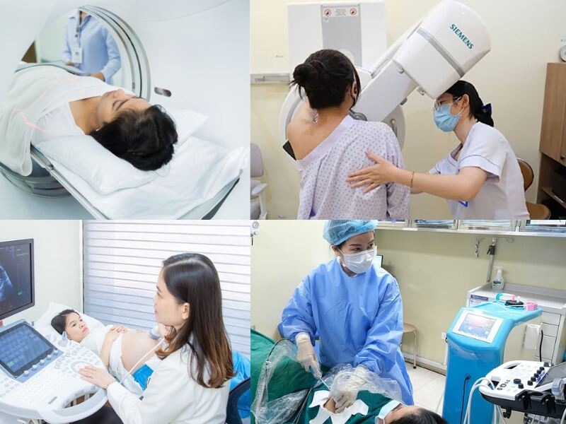 khám chữa bệnh bằng máy móc công nghệ hiện đại