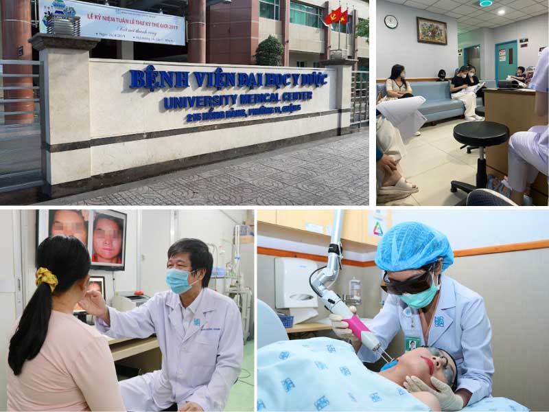 Khám da liễu tại bệnh viện đại học y dược