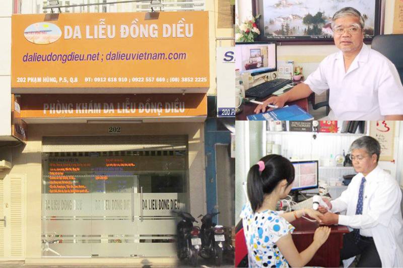 khám da liễu tại phòng khám đồng diều quận 8