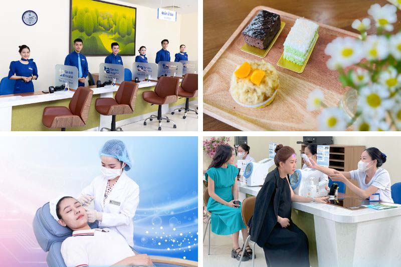 khu vực vip của phòng khám tâm anh