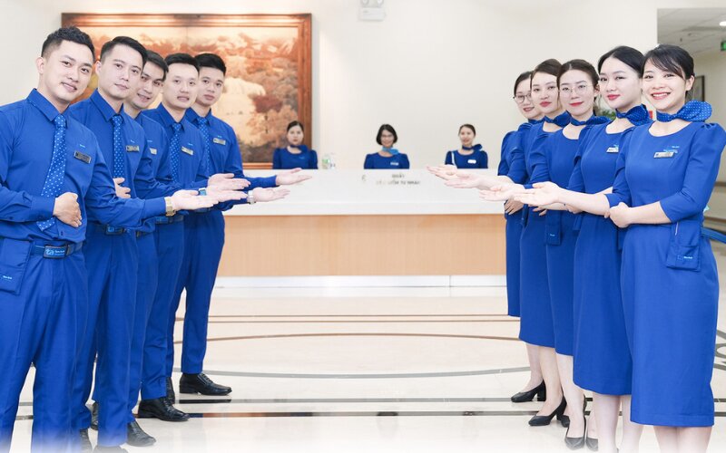 nhân viên tại trung tâm khám chữa bệnh tâm anh quận 7