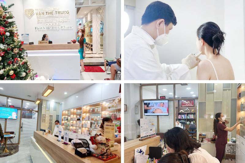 phòng khám da liễu của bs văn thế trung