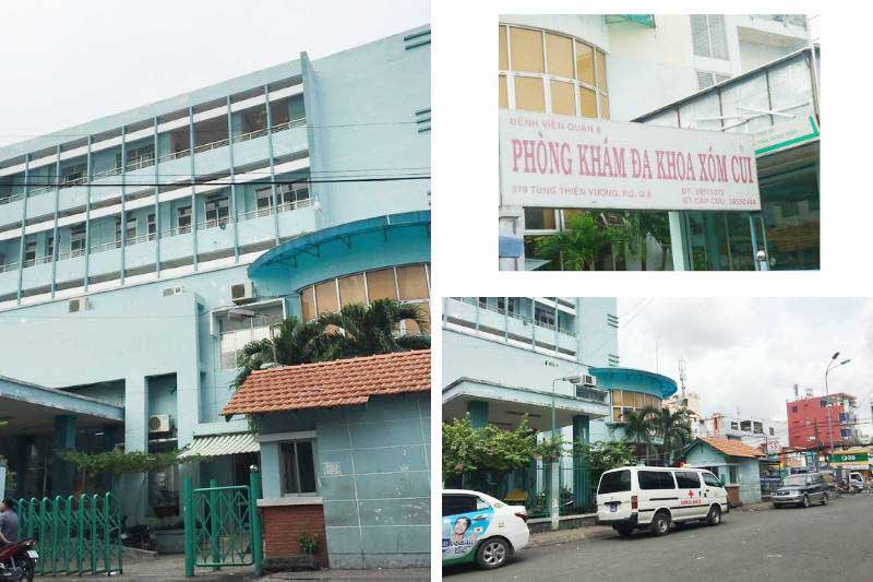 phòng khám da liễu quận 8 xóm củi