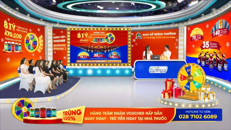 Livestream quay số tháng 12 ECO