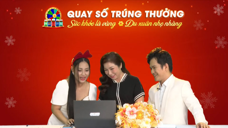 Khách hàng thân thiết hỗ trợ quay số