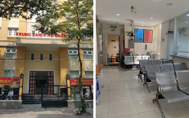 trung tâm y tế quận 1