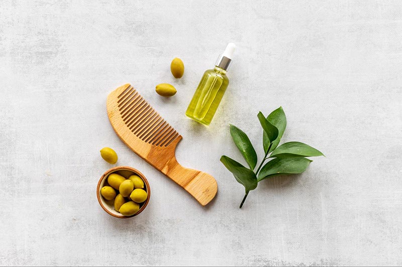 bột quế dầu ô liu và mật ong