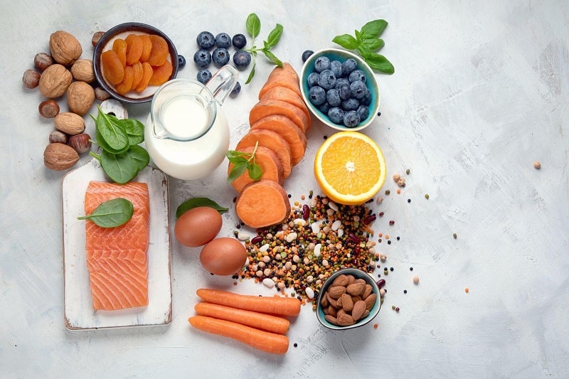 Chế độ dinh dưỡng tốt cho mắt