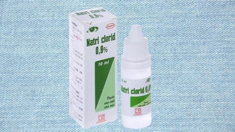 Nước muối nhỏ mắt Natri Clorid
