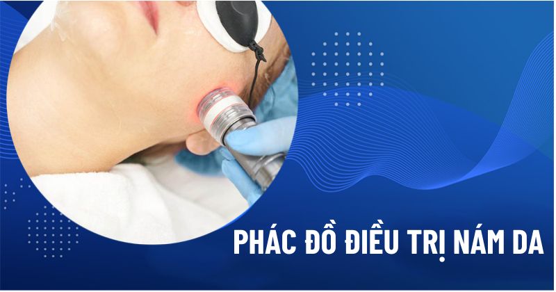 phác đồ điều trị nám da