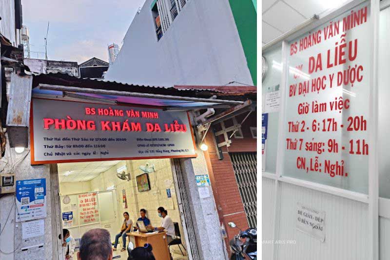 Phòng khám da liễu Bác sĩ Hoàng Văn Minh