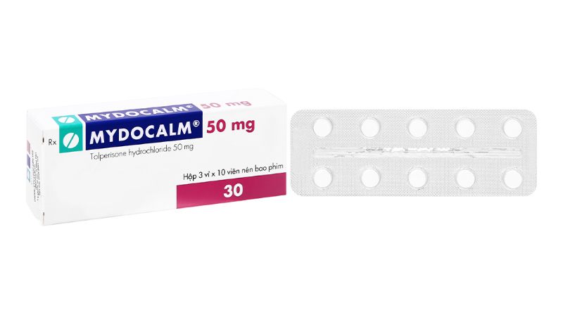 Thuốc Mydocalm 50mg của Gedeon Richter