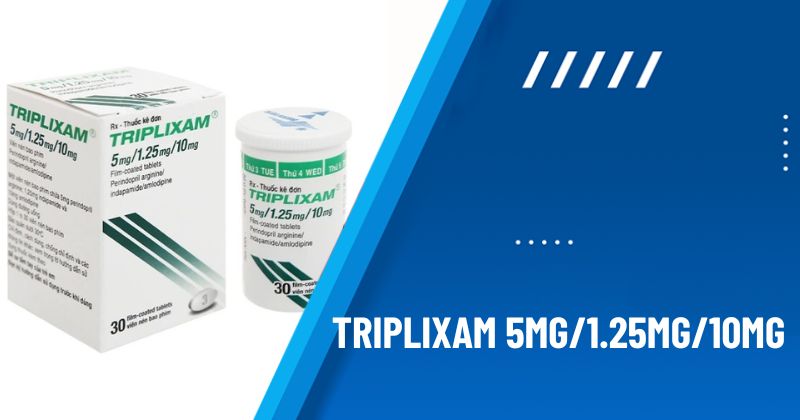 Thuốc Triplixam 5mg/1.25mg/10mg: Tác dụng và cách dùng