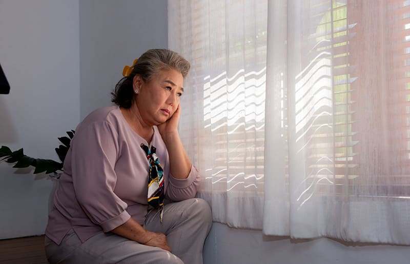 mất ngủ góp phần gây ra trầm cảm ở người cao tuổi