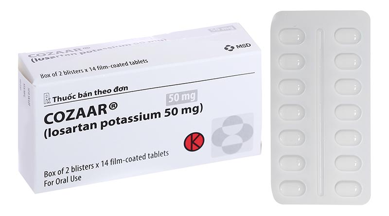 tác dụng của thuốc cozaar 50mg