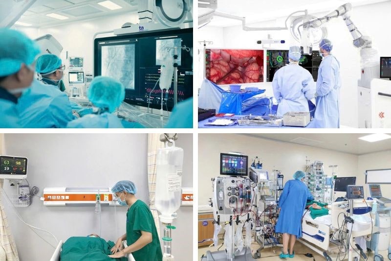 thiết bị hiện đại tại bv tâm anh