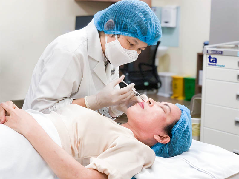 tiêm meso trị nám tại bv tâm anh