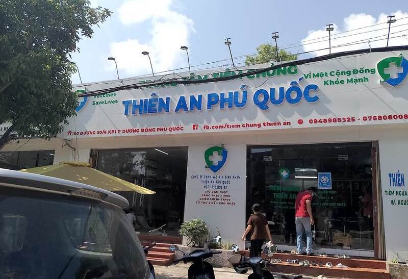 trung tâm tiêm chủng thiên an phú quốc