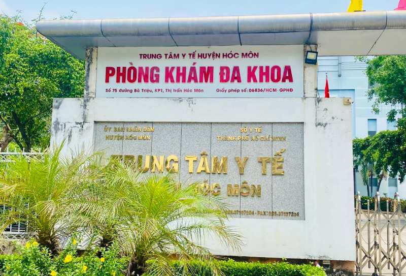 trung tâm y tế huyện hóc môn