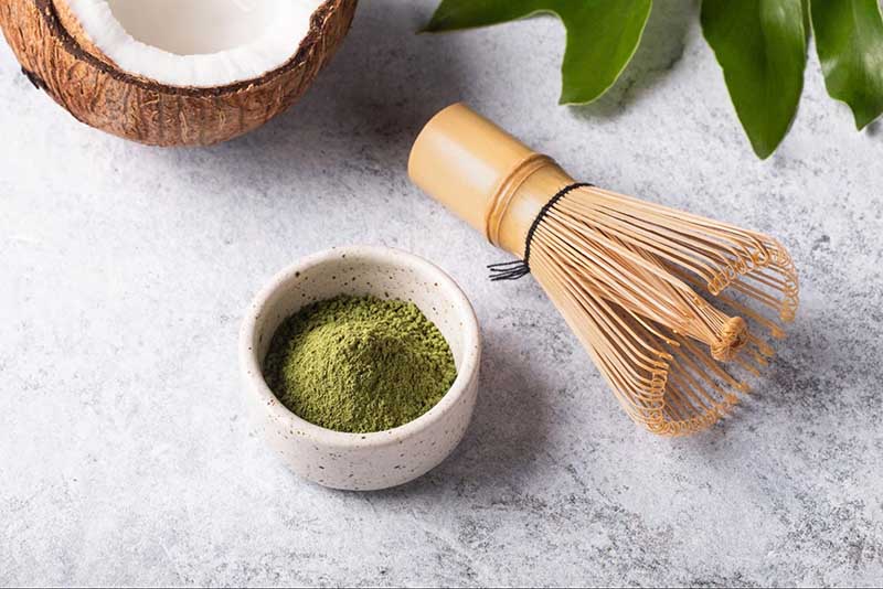 cách làm trắng da tay bằng dầu dừa và trà xanh