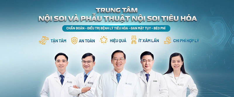 đội ngũ bác sĩ hệ tiêu hóa quận 7