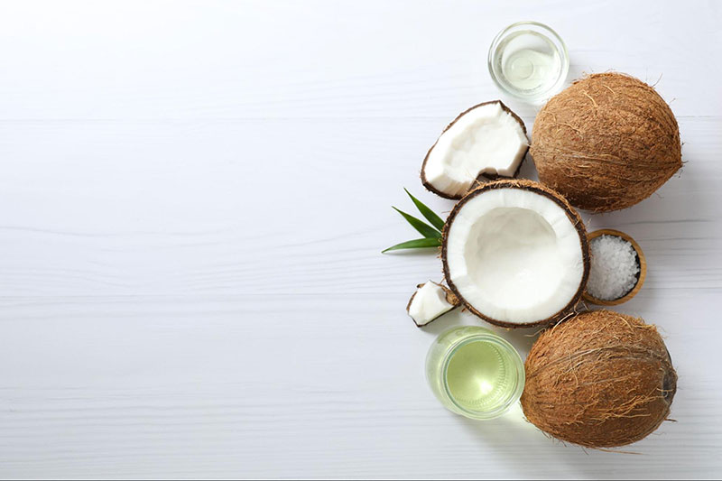 dừa và dầu dừa