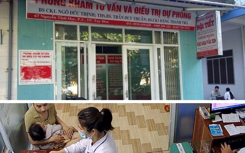 phòng tiêm chủng 67 nguyễn thái học