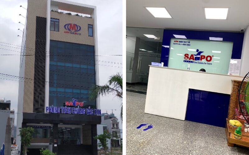 phòng tiêm chủng vắc xin safpo