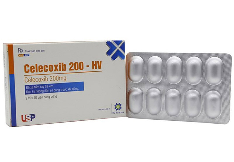 Thuốc Celecoxib 200mg 3 vỉ 10 viên