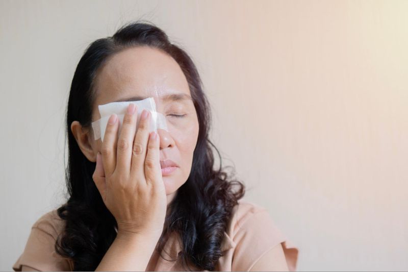 Chấn thương mắt sẽ làm tổn thương giác mạc gây loạn thị.