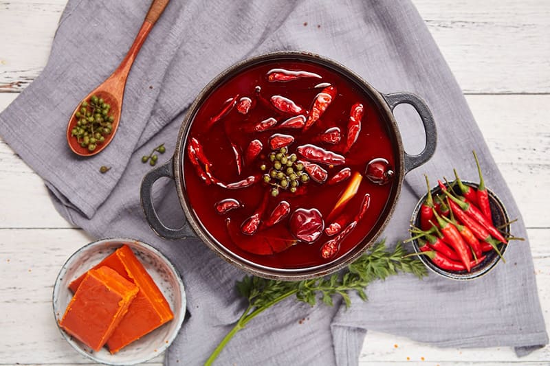 tránh đồ ăn cay nóng, nhiều dầu mỡ