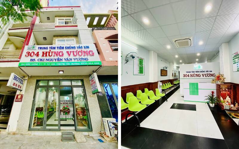 trung tâm tiêm chủng 304 hùng vương