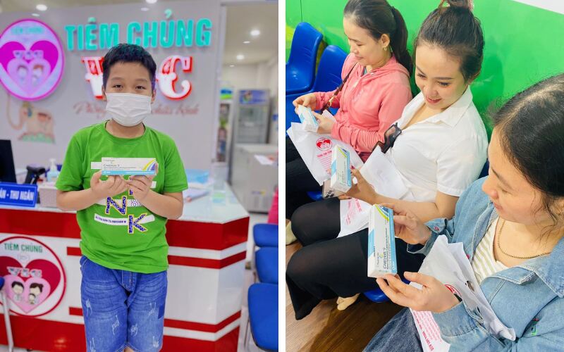 trung tâm tiêm chủng trẻ em và người lớn vic