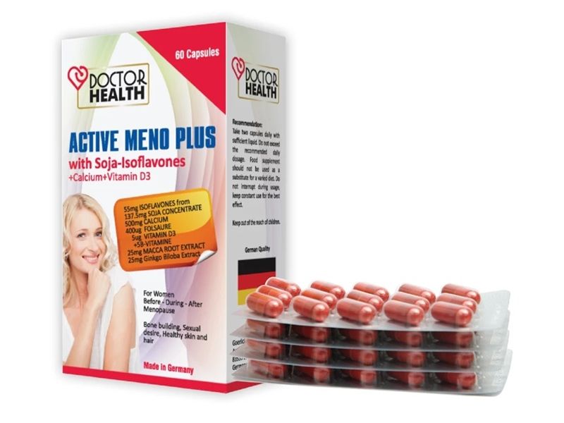 Kinh nguyệt không đều dùng thuốc gì? Viên uống Active Meno hỗ trợ điều hòa kinh nguyệt.