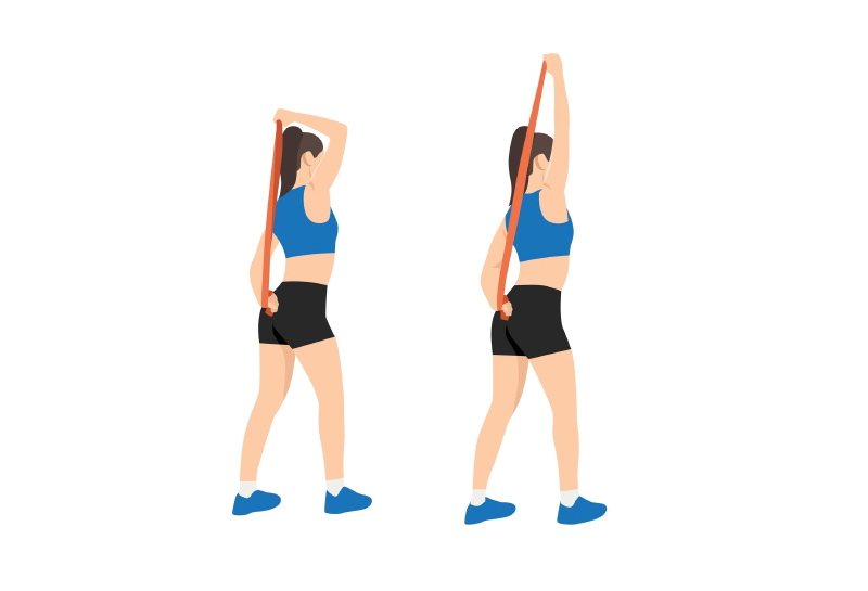 Bài tập kéo căng với khăn