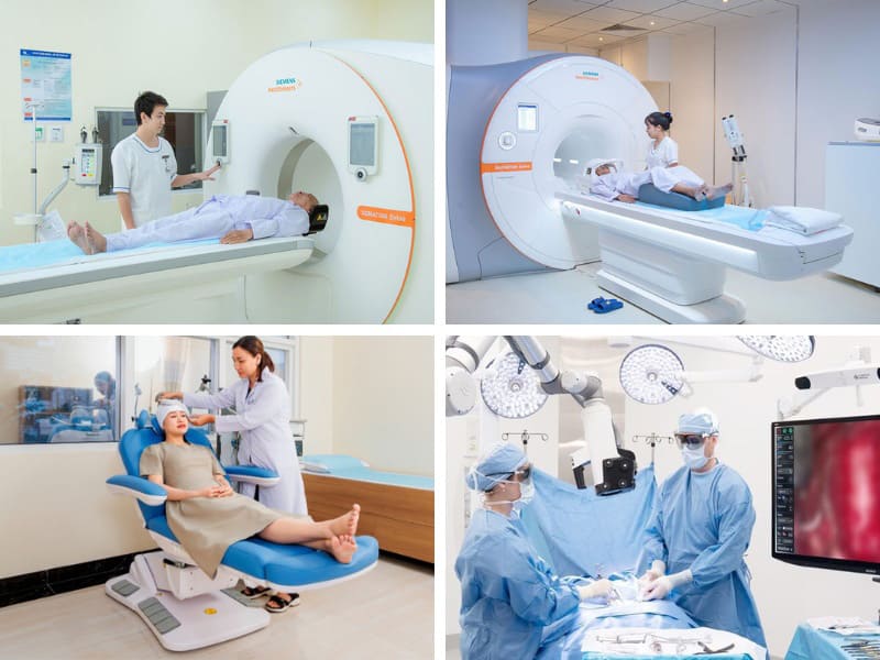 bệnh viện tâm anh trang bị nhiều hệ thống máy móc hiện đại