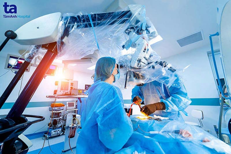 bệnh viện tâm anh ứng dụng hình thức phẫu thuật ít xâm lấn MIS