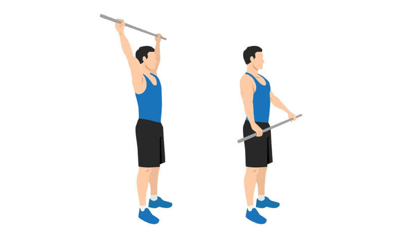 Động tác xoay vai trước