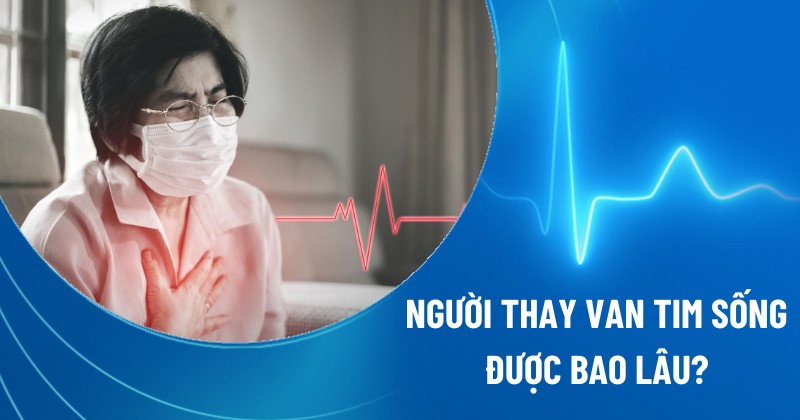 thay van tim sống được bao lâu