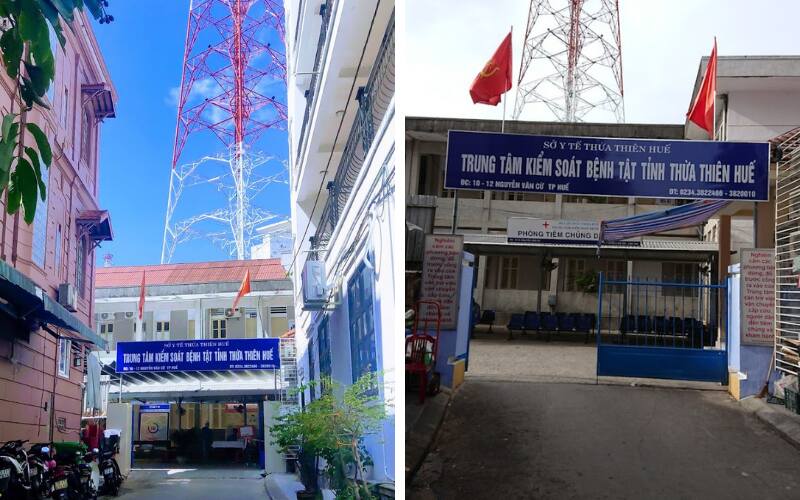 trung tâm kiểm soát bệnh tật thành phố huế