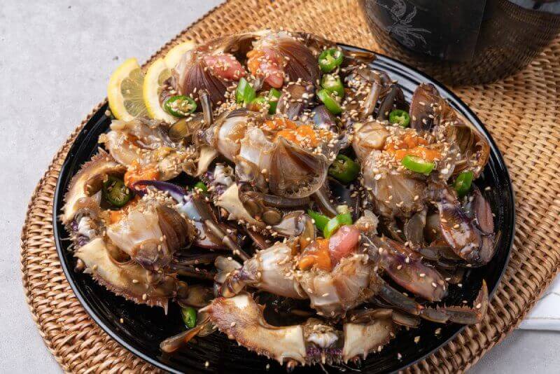 bệnh gan ăn cua được không