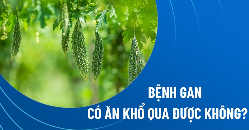 bệnh gan có ăn khổ qua được không