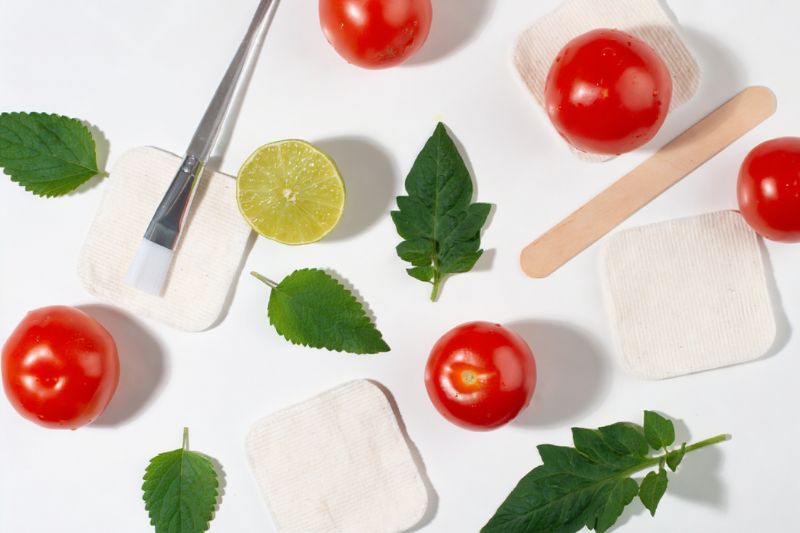 mặt nạ cà chua trị nám và chanh