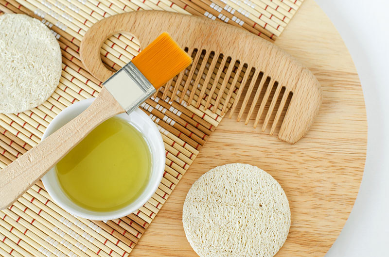 kết hợp với dầu oliu