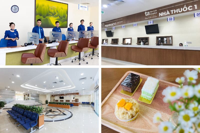 không gian khám chữa bệnh khang trang