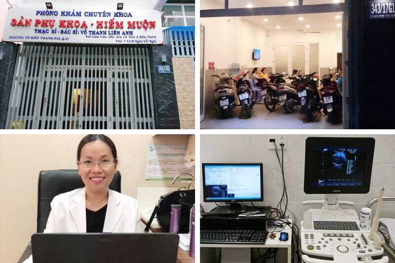 phòng khám sản phụ khoa bs võ thanh liên anh